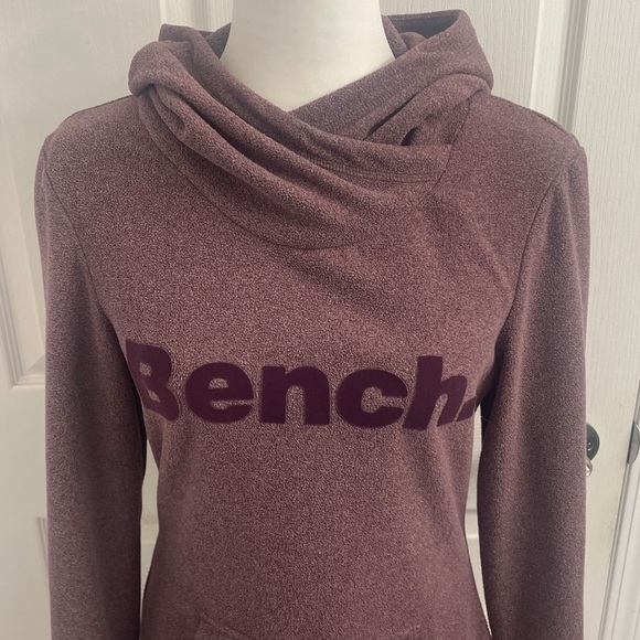 Bench Hoodie Purple/Lt Burgundy  Sz M - Picture 2 of 9